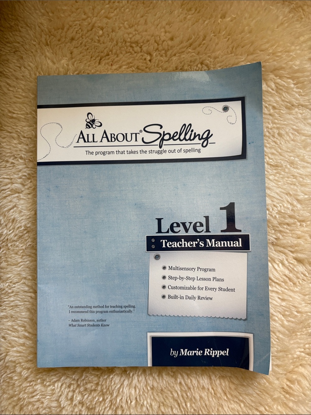 Older Edition All About Spelling Level 1 Teacher’s Manual